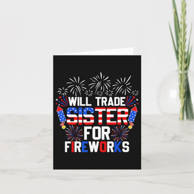 Kommer handelssyster till Fireworks att vara på 4: Kort (Framsida)