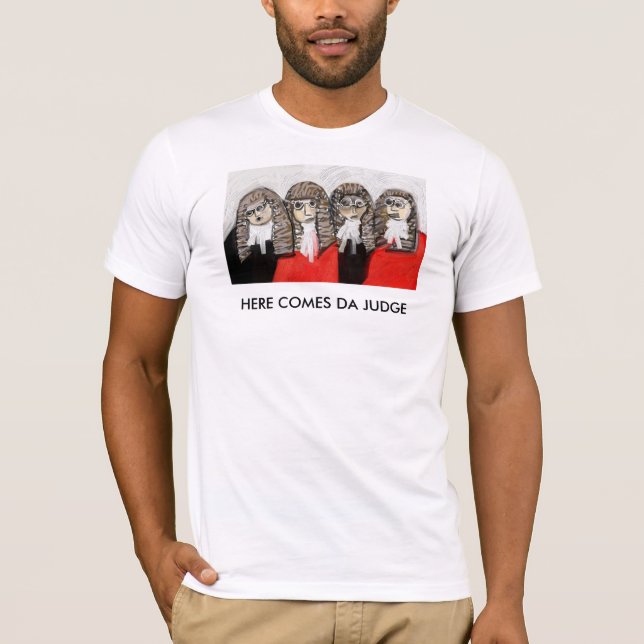 "Kommer här Da-domaren ", Tee (Framsida)