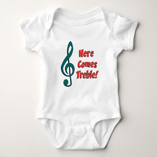 Kommer här Treble Tee (Framsida)