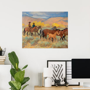 Kommer hem av Maynard Dixon Poster