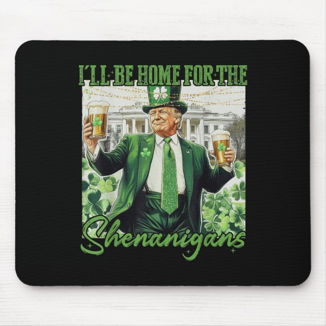 Kommer hem för Shenanigans Trump Funny St. Musmatta (Framsidan)