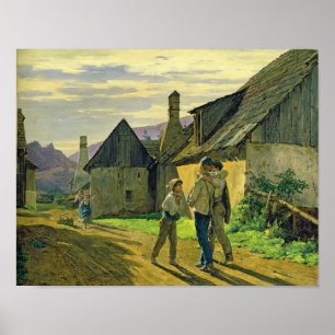 Kommer hem från krig, 1859 poster