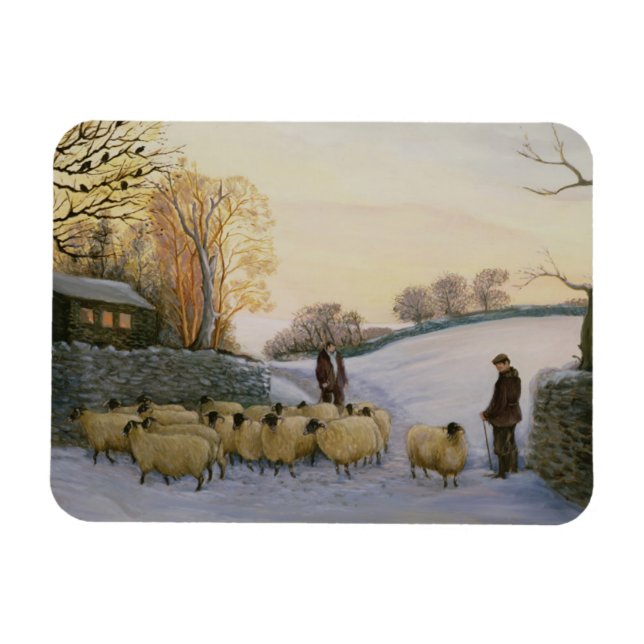 Kommer hem magnet (Horisontell)