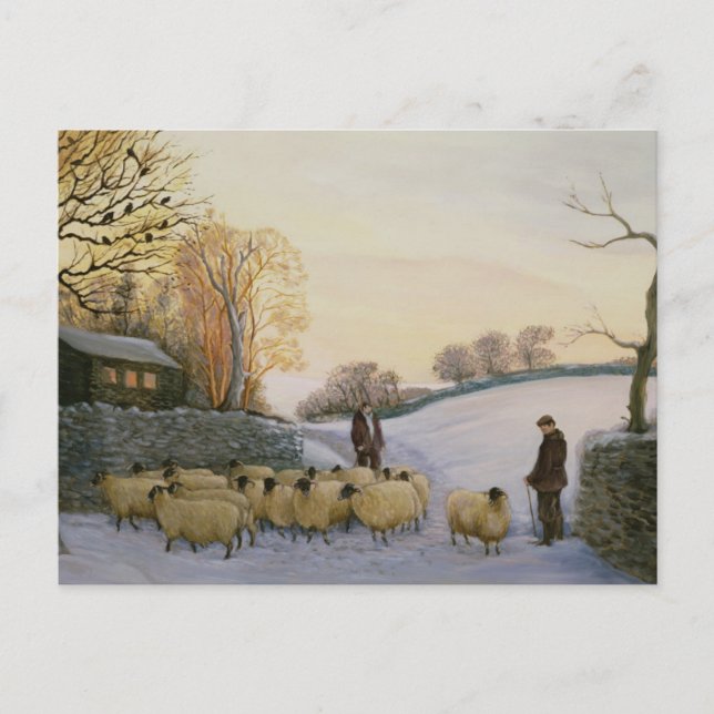 Kommer hem vykort (Framsida)