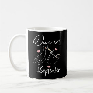 Kommer i september Rolig svan som bär en söt ny Kaffemugg