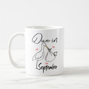 Kommer i september Söt svan som bär ett roligt nyt Kaffemugg
