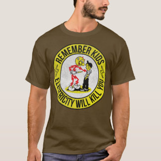 kommer ihåg att barnel kommer att döda dig vintage t shirt
