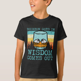 Kommer In Med Visdom Kommer Ut Roligt Fars Dag Män T Shirt