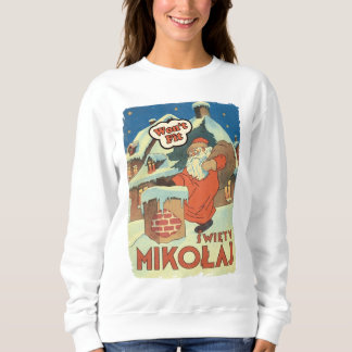 Kommer inte att passa - Rolig Retro Tomte. T Shirt