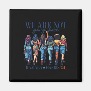 Kommer inte tillbaka Kamala Harris Waltz Wheimer 2 Magnet