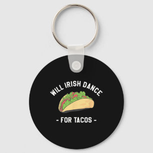 Kommer Irish Dance for Tacos St. Patrick's Day Sha Nyckelring