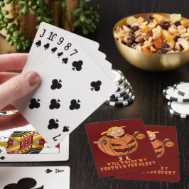 KOMMER JAG ATT HANTERA MIN BROTHER FÖR CANDY-konst Casinokort