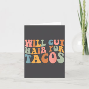 Kommer Klippa Hår För Tacos Rolig Frisör Frisörska Kort