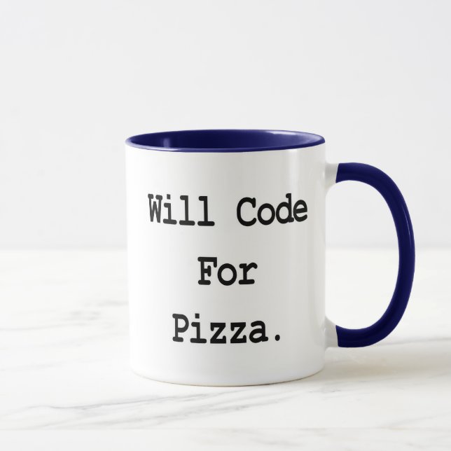 kommer koda för pizza mugg (Höger)