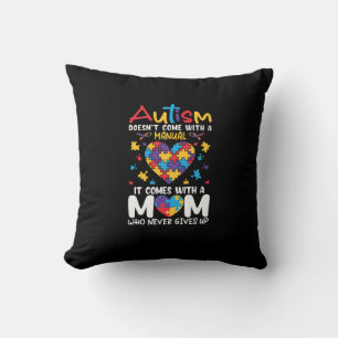 Kommer med en Mamma som aldrig Ge upp inspiration Kudde