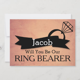 Kommer ni att bli vår inbjudan till Ring Bearer?
