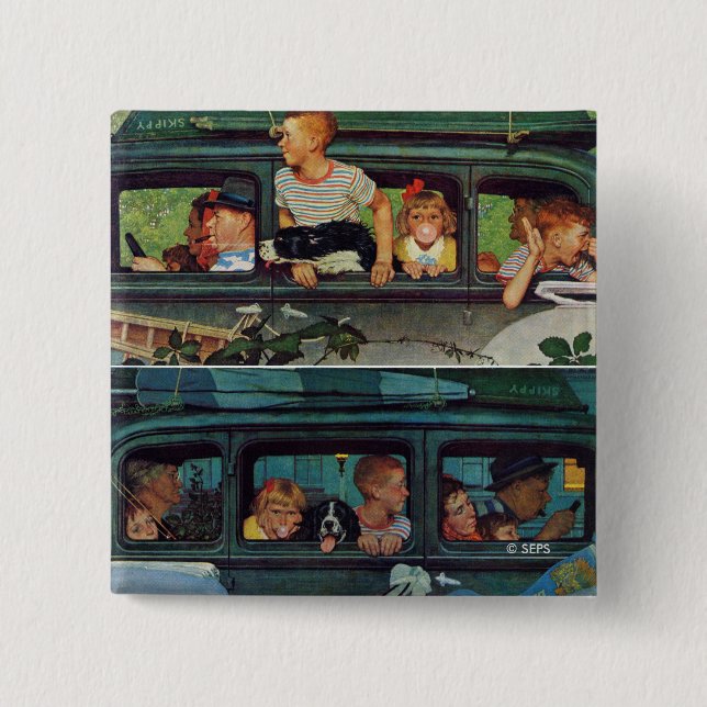 Kommer och går av Norman Rockwell Knapp (Framsida)