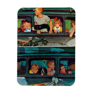 Kommer och går av Norman Rockwell Magnet