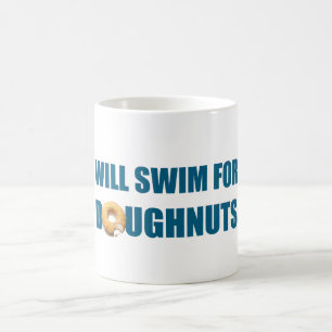 Kommer Simma för Doughnut? Kaffemugg