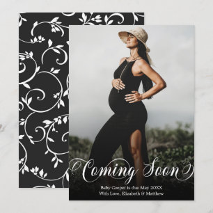 Kommer snart att skicka meddelande om Gravid av fo Inbjudningar