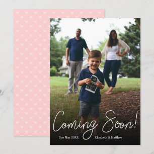 Kommer snart att skicka meddelande om Gravid av fo Inbjudningar