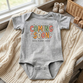Kommer Snart Födelse (Graviditetsannonsering) Vint T Shirt