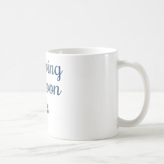 Kommer snart kaffemugg (Höger)