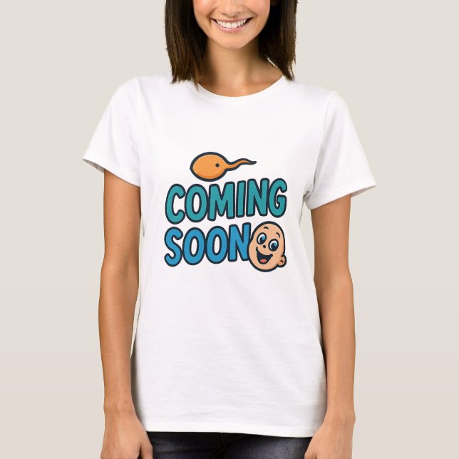 kommer snart  t shirt (Framsida)