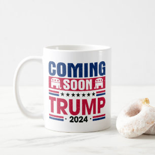 Kommer snart Trump 2024 President Kaffemugg
