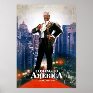 Kommer till Amerika Poster