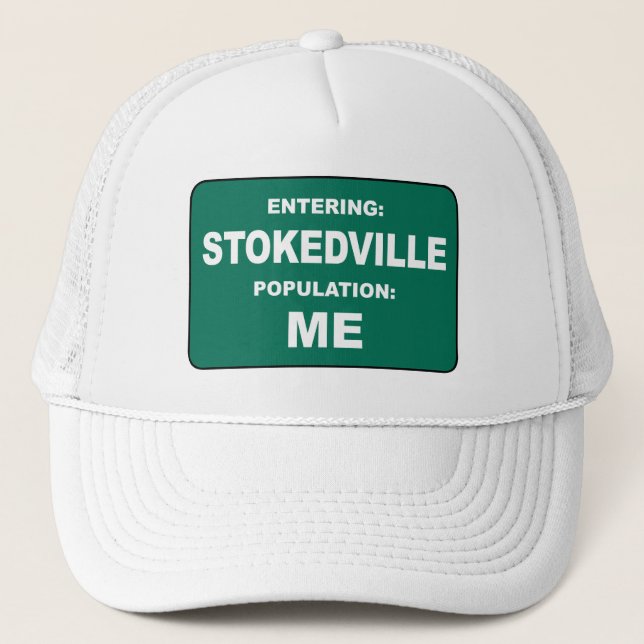 Kommer till Stokedville Folkmängd Jag Keps (Framsida)