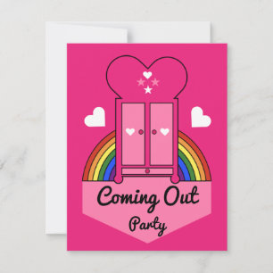Kommer ut Gay Party OSA kort