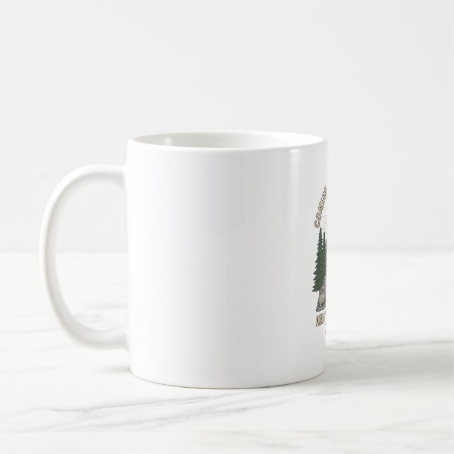 Kommer ut ur min grotta Uppståndelse Lyrisk T-Shir Kaffemugg (Vänster)