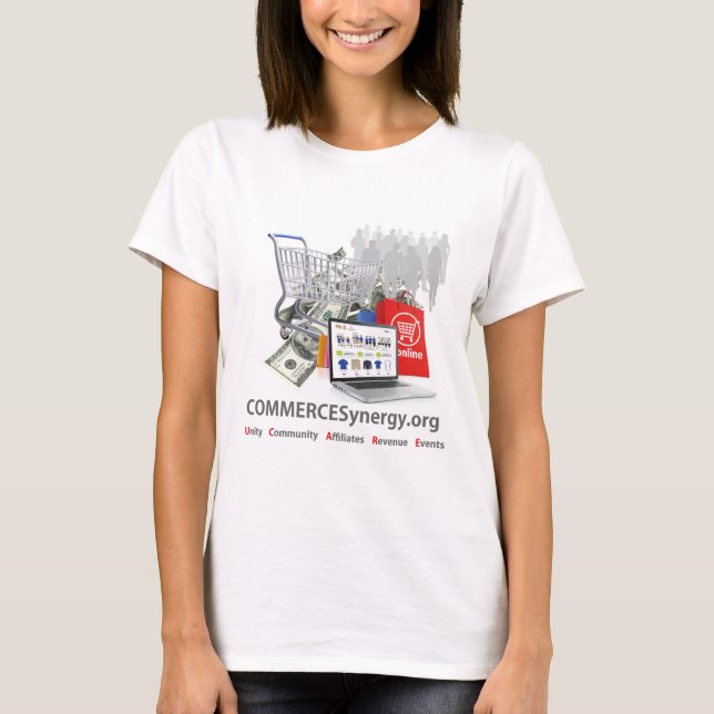KOMMERCESynergy - T-Shirts - Gals (Framsida)