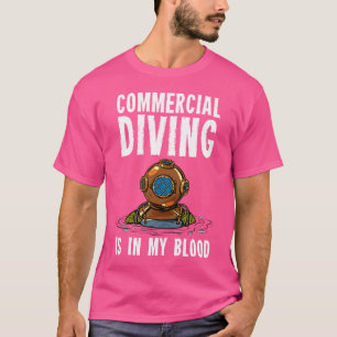 Kommersiell dykare t shirt