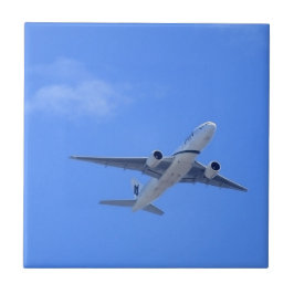 Kommersiell flygplanslinje kakelplatta