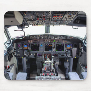 Kommersiell Jet Cockpit Musmatta