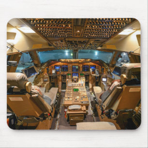 Kommersiell Jet Cockpit Musmatta