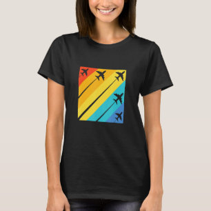 Kommersiella passagerarflygplan Flygplan Ai T Shirt