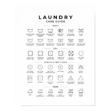 Kommersiella symbolguiden för Tvätt