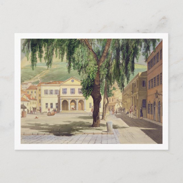 Kommersiella torget, Bibliotek och Vykort (Framsida)