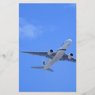 Kommersiellt flygbolag brevpapper