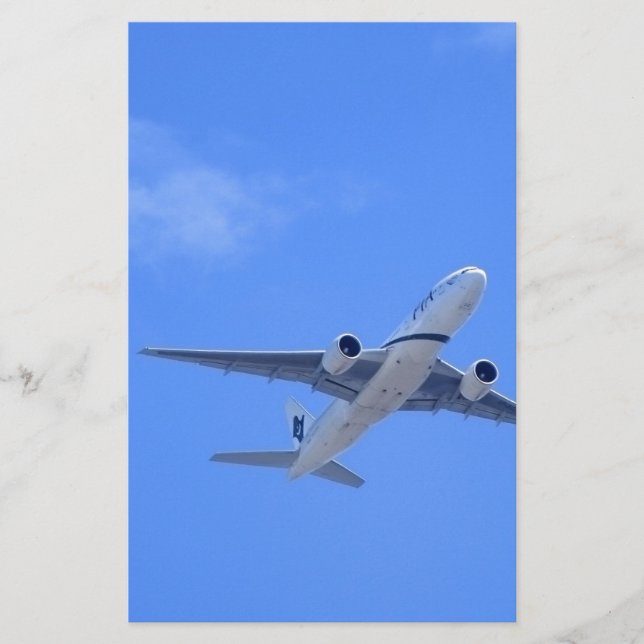 Kommersiellt flygbolag brevpapper (Framsida)