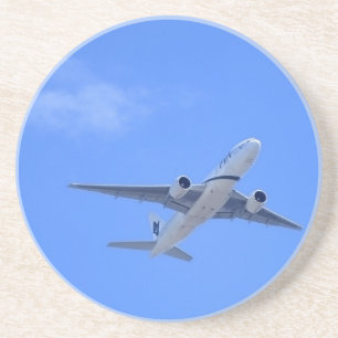 Kommersiellt flygbolag underlägg sandsten
