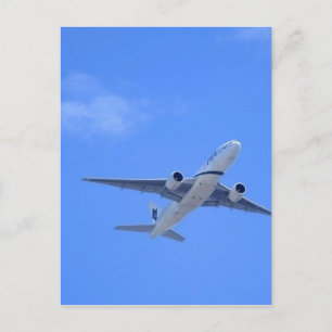 Kommersiellt flygbolag vykort