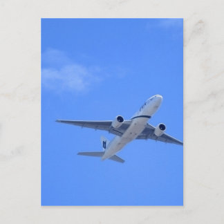 Kommersiellt flygbolag vykort