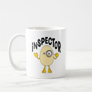 Kommissarie Egghead text Kaffemugg
