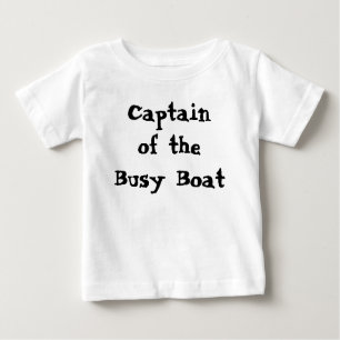 Kommissarie för den Busy Boat Funny-offerten T Shirt