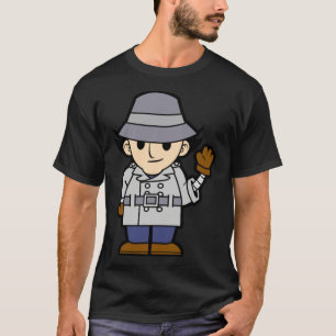 Kommissarie Gadget Chibi T Shirt