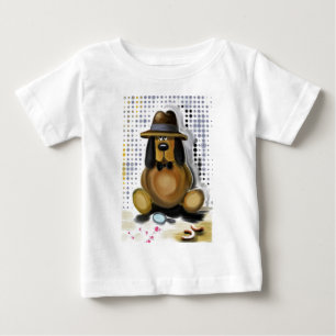 Kommissarie Hund Funny Baby T-Shirt